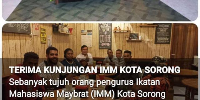 Kunjungan IMM Kota Sorong