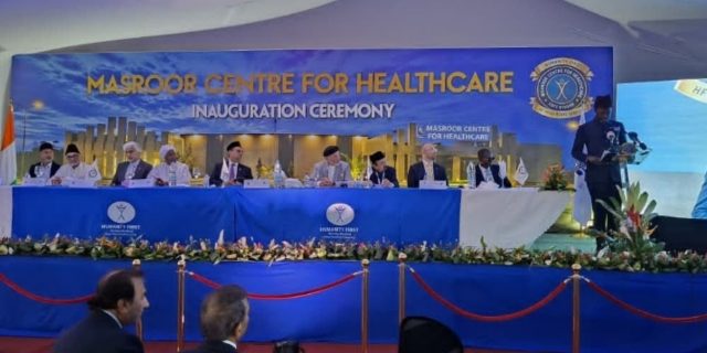 Peresmian Rumah Sakit Masroor di Pantai Gading