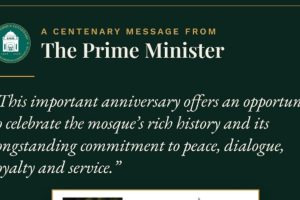Pesan Perdana Menteri Inggris pada Perayaan 100 Tahun Masjid Fazl
