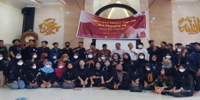 Kunjungan Lintas Agama Universitas Negeri Semarang di Masjid Nushrat Jahan JAI Semarang