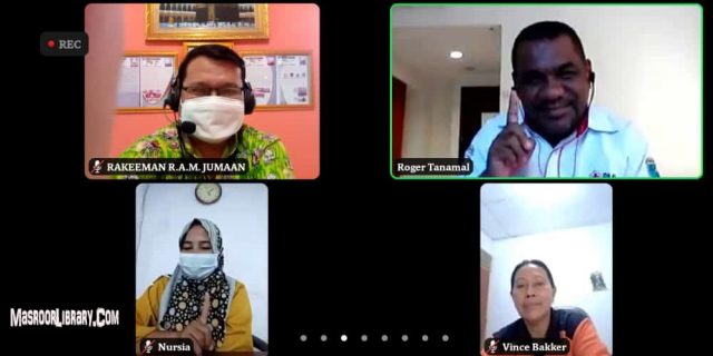 Mengikuti Zoominar Bersama PMI Papua Barat | Jejaring dan Persahabatan Semakin Dipererat